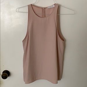 Pink everlane racerback top